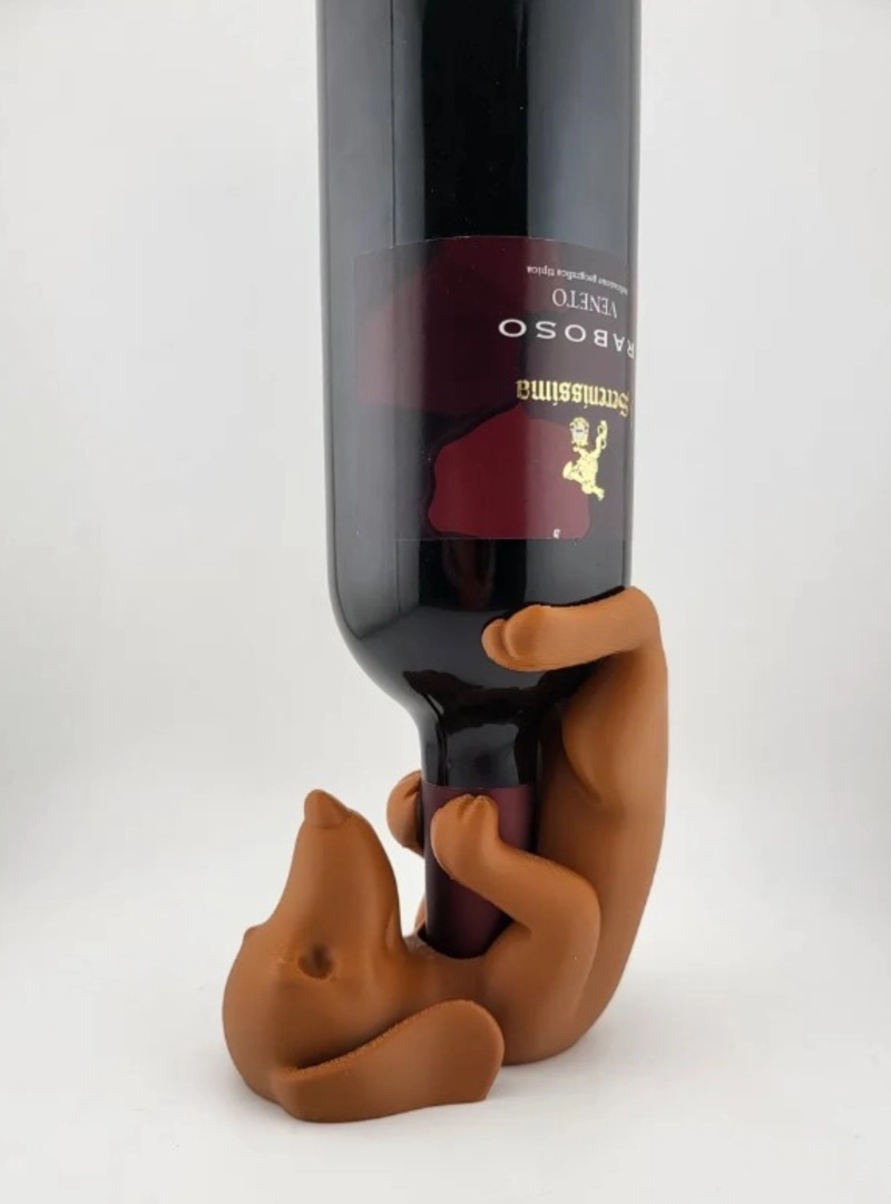 Porta vino - Perro salchicha - 3
