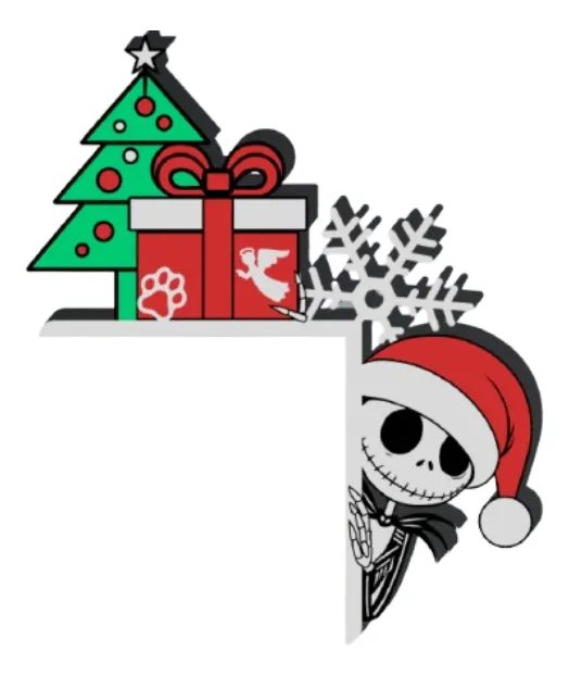 ADORNO NAVIDEÑO - ESQUINA DE PUERTA 2025 - 1