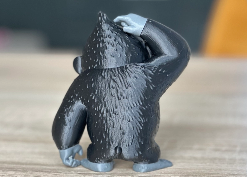 FIGURA DECORATIVA- GORILA DIVERTIDO - 3
