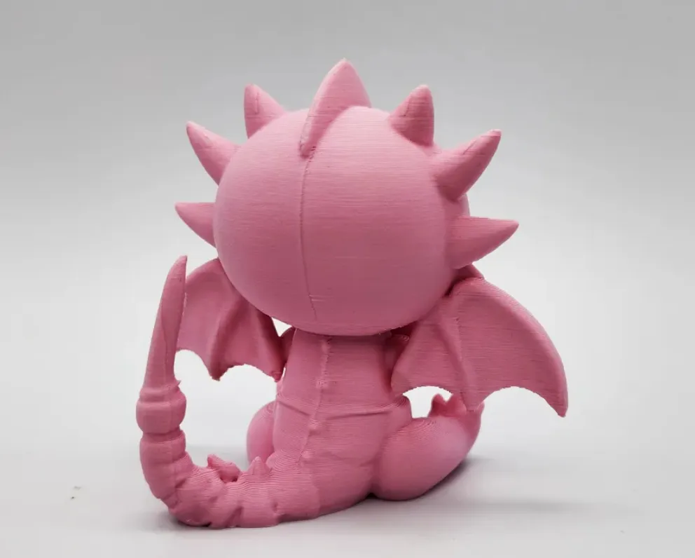 FIGURA DECORATIVA - DRAGON CON CORAZON - 2