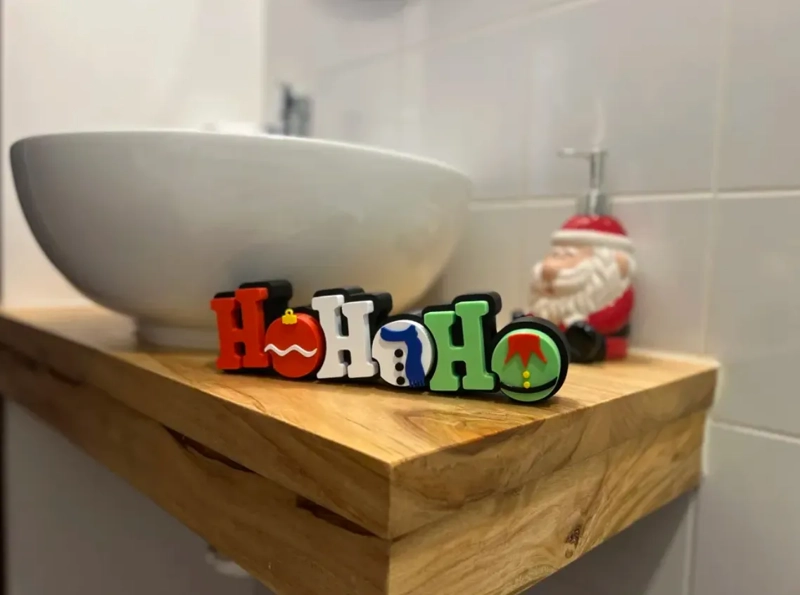 ADORNOS - LETREROS NAVIDEÑOS HO HO HO - 2