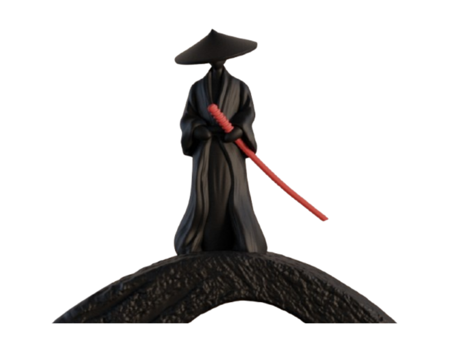 ESCULTURA PUENTE DE SAMURAI - 1