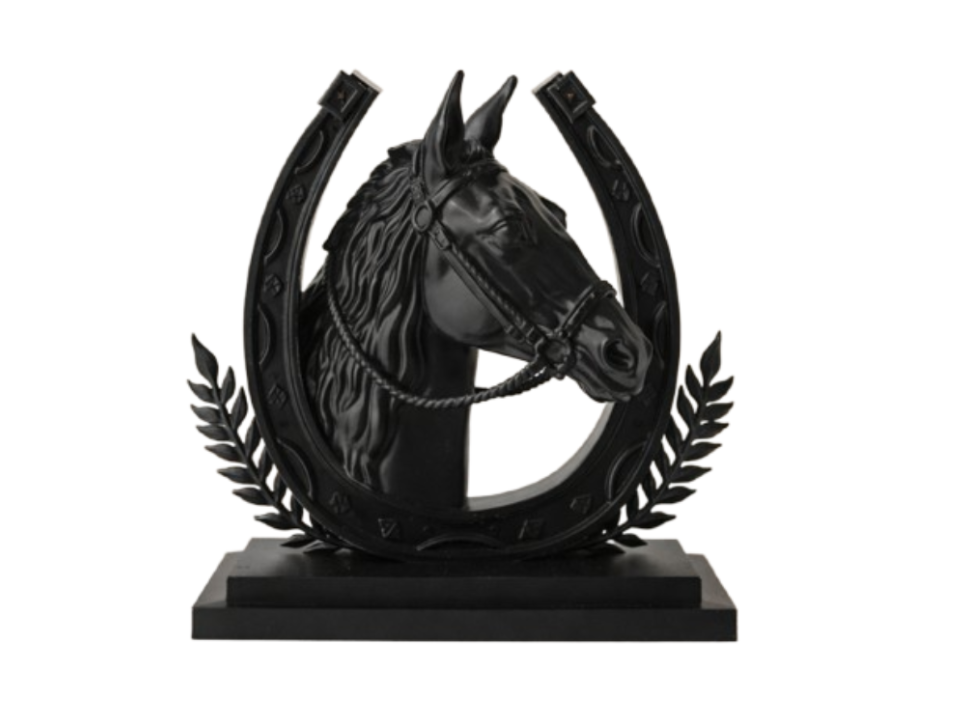 ESCULTURA- CABALLO HERRADURA - 1