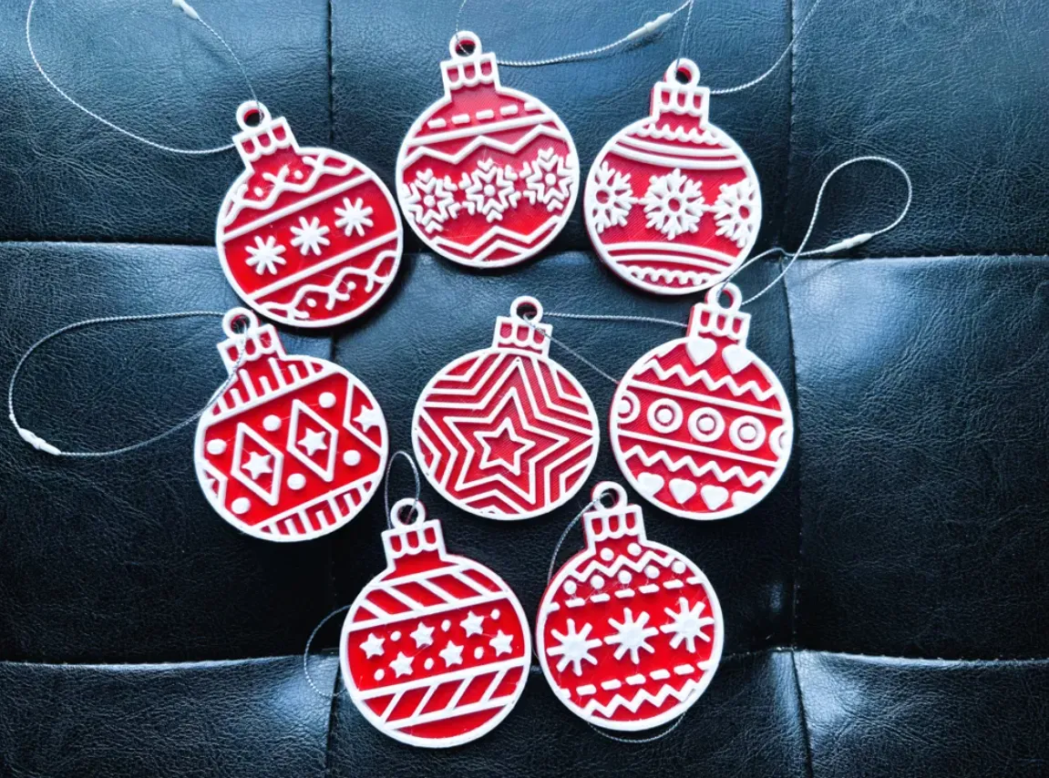 ADORNOS NAVIDAD - BOLAS DECORATIVAS PARA ARBOL - 2
