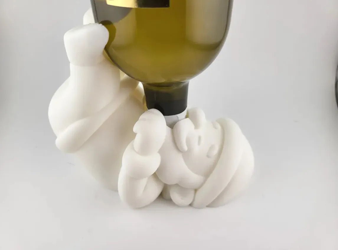 SOPORTE PARA VINO NAVIDEÑO - 2