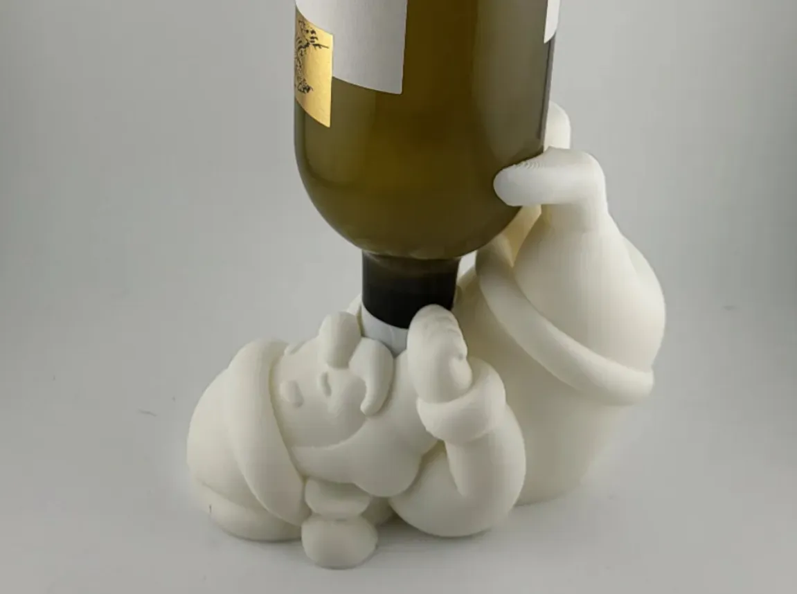 SOPORTE PARA VINO NAVIDEÑO - 3