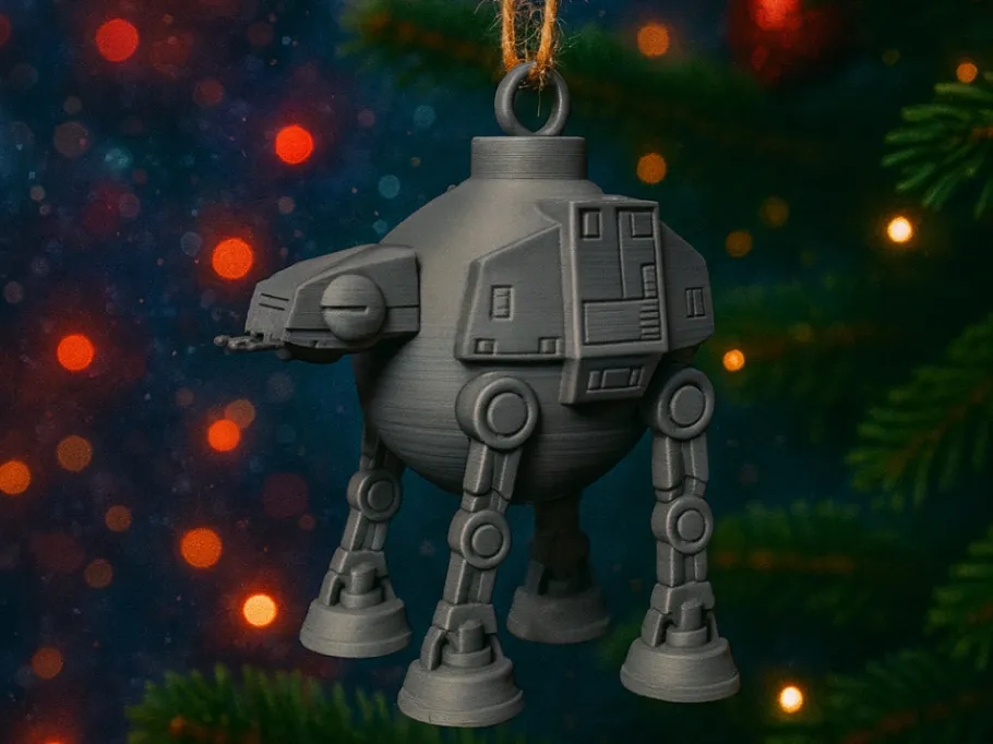ADORNO PARA ARBOL DE NAVIDAD- AT-AT DE STAR WARS - 2