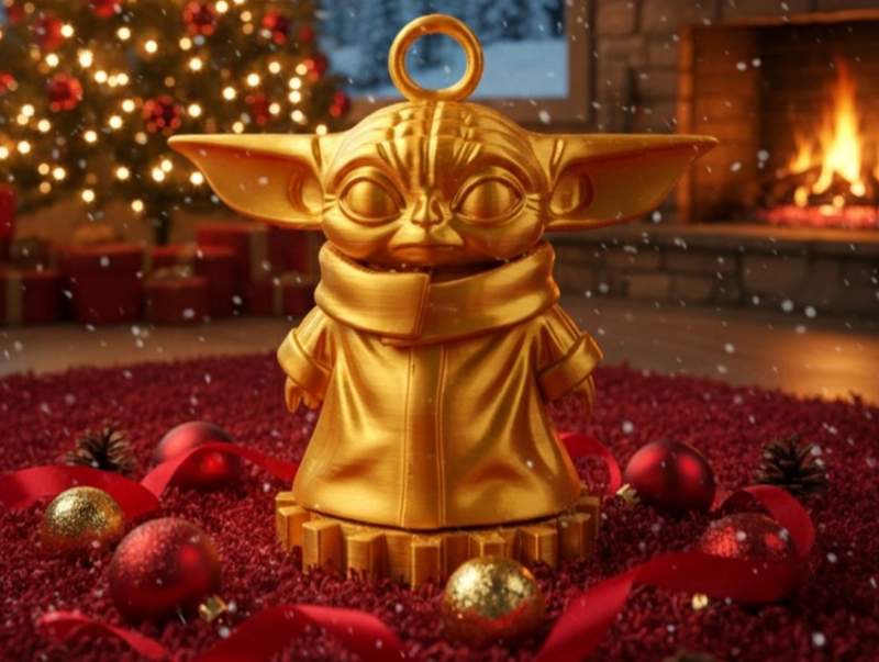 ADORNO DE NAVIDAD BABY YODA - 1