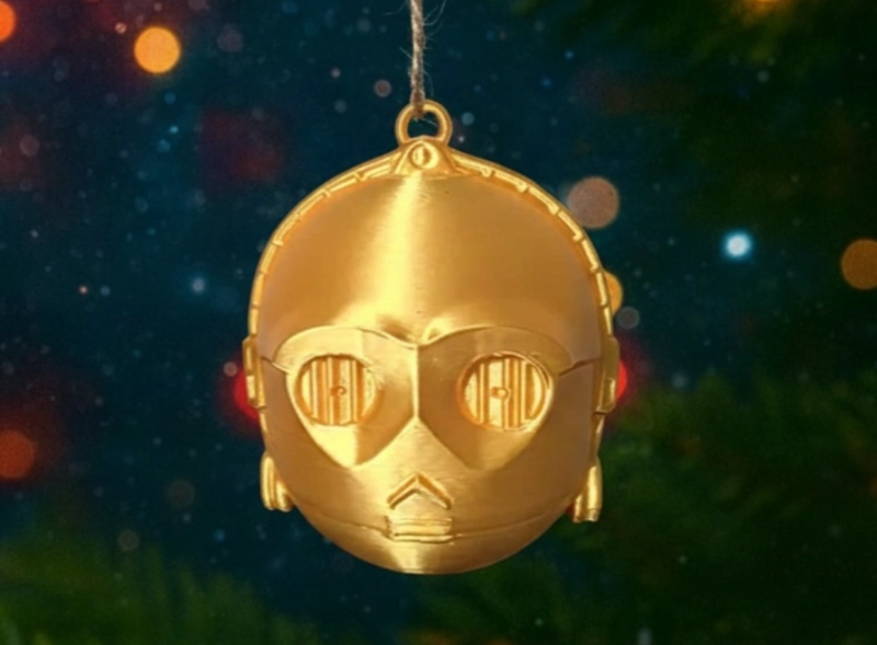 ADORNO DE NAVIDAD C3PO - 1