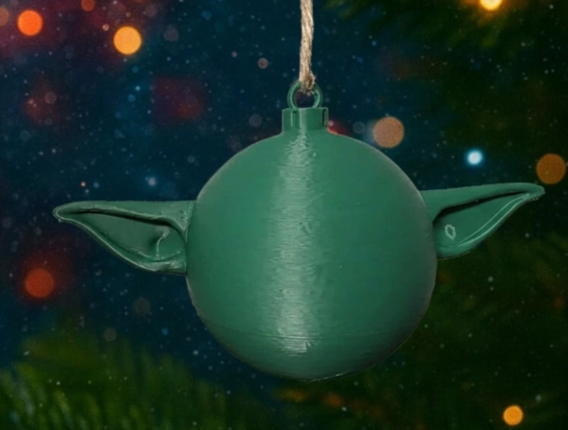 ADORNO DE NAVIDAD DE YODA - 1