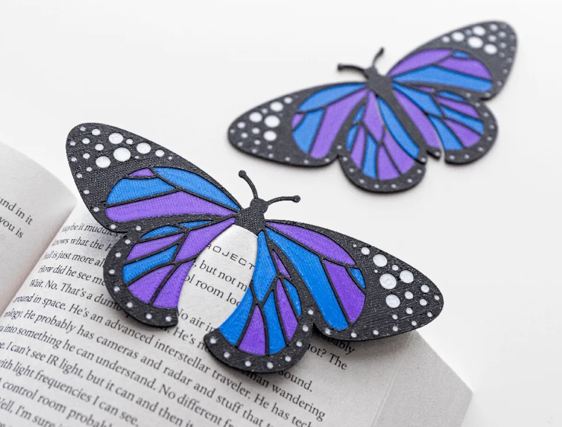 MARCADOR DE PAGINA - MARIPOSA - 1