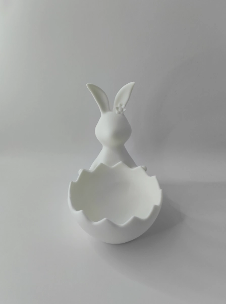 CONEJITA DE PASCUA CON CESTA DE HUEVOS - 1