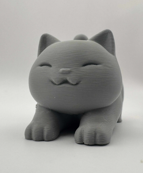 MINI ESCULTURA DECORATIVA- GATO ESTIRANDOSE - 4