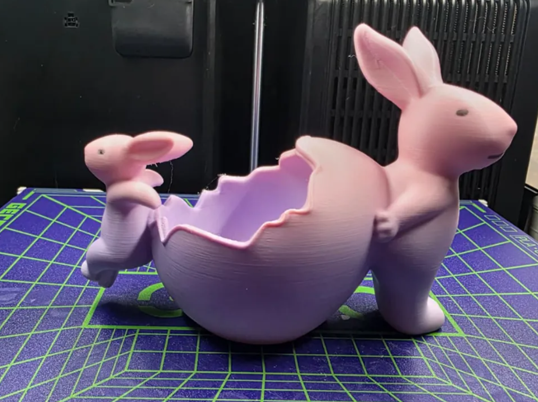 CONEJOS DE PASCUA CON HUEVO ROTO - 2