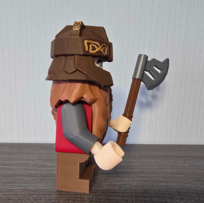 GIMLI SEÑOR DE LOS ANILLOS - FIGURA DECORATIVA - 2