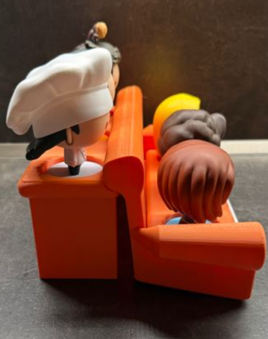 SOFA DE FRIENDS PARA FIGURAS DE MCDONALDS - 2