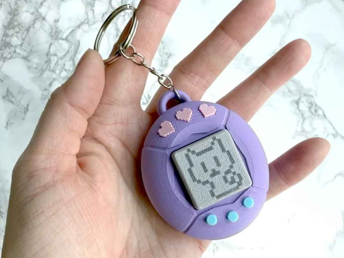 LLAVERO CLICKER - DISEÑO JUGUETE VIRTUAL - 1