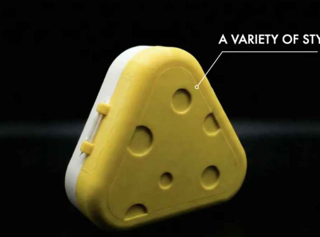 ESTUCHES DE VIAJE - DISEÑO QUESO - 1