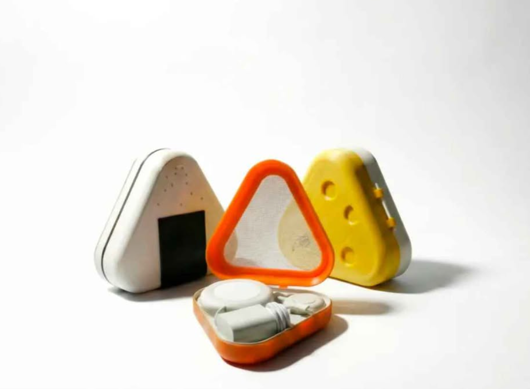 ESTUCHES DE VIAJE - DISEÑO QUESO - 2