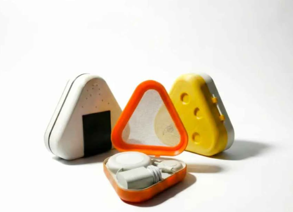 ESTUCHES DE VIAJE - DISEÑO NARANJO - 2