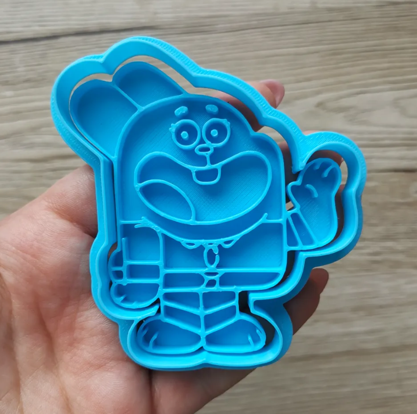 CORTADORES DE GALLETAS DE GUMBALL (PACK 5 UN) - 1