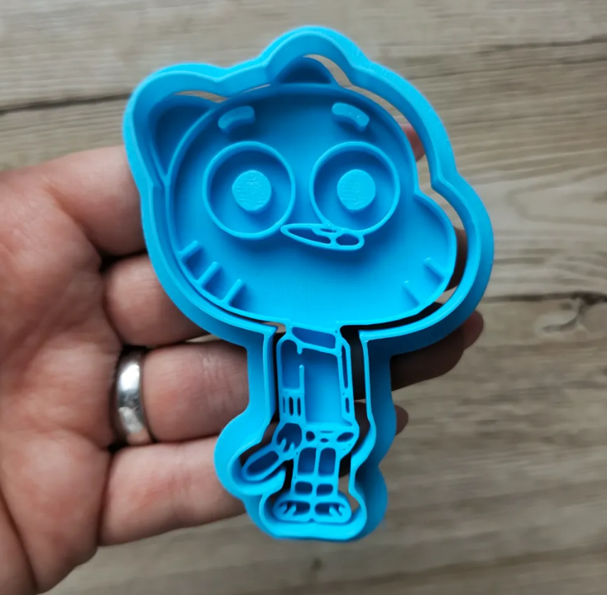 CORTADORES DE GALLETAS DE GUMBALL (PACK 5 UN) - 5