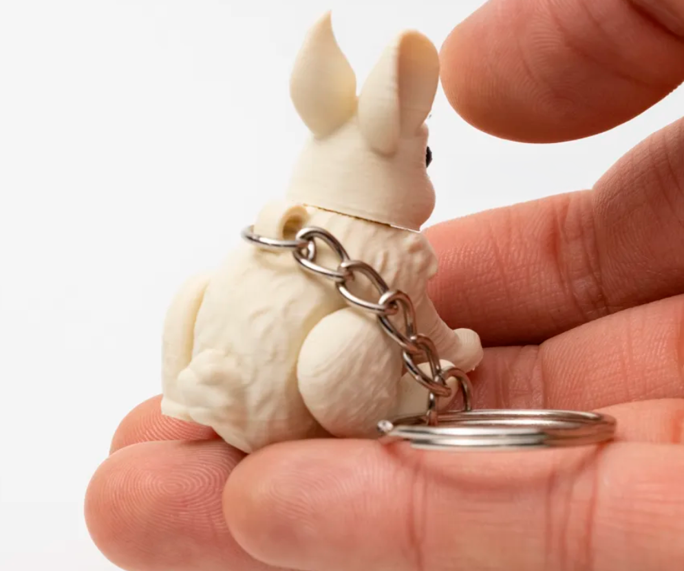 FIGURA LLAVERO CONEJO PEQUEÑO DE PASCUA - 2