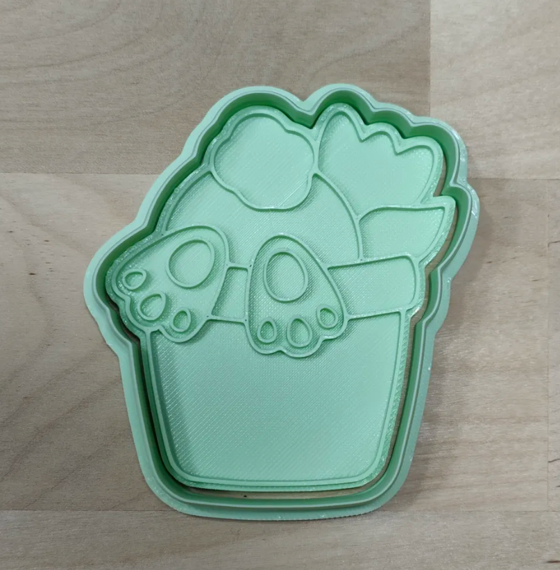 CORTADORES DE GALLETAS DISEÑO PASCUA - 1