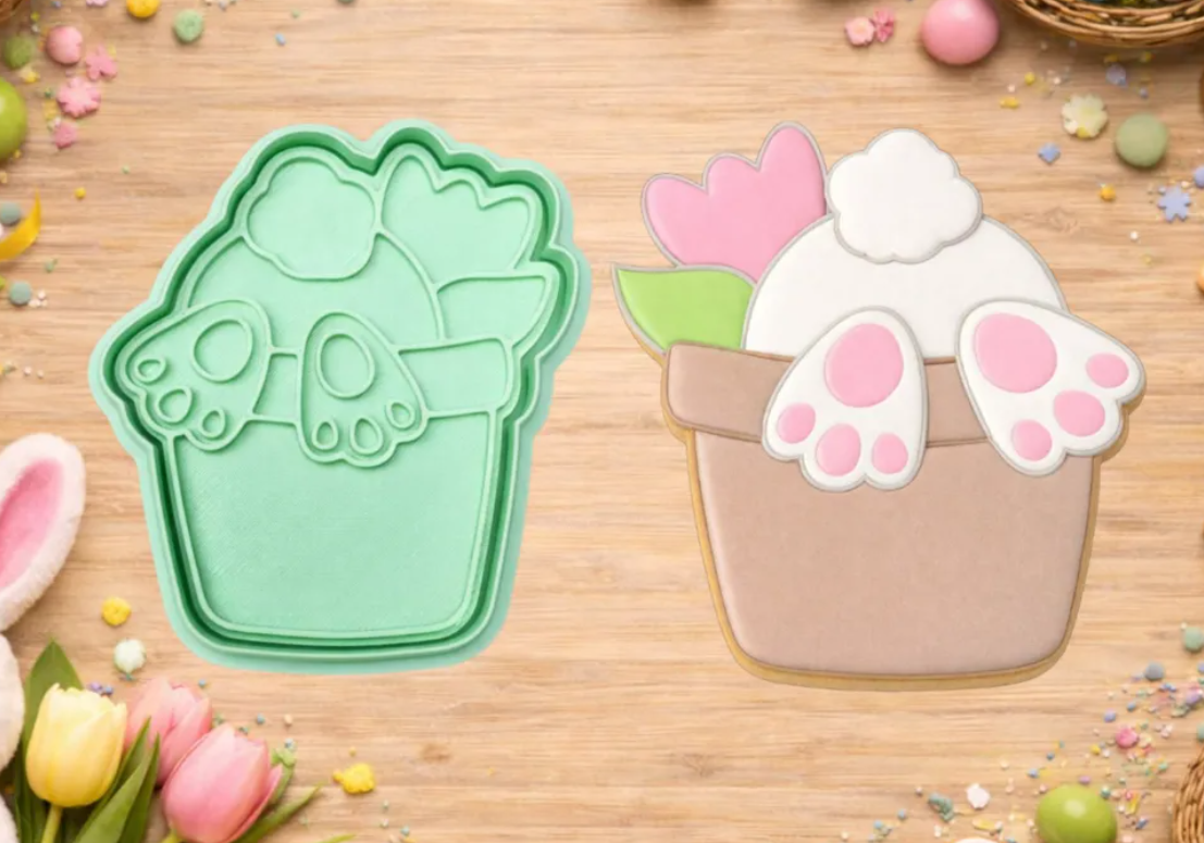 CORTADORES DE GALLETAS DISEÑO PASCUA - 2