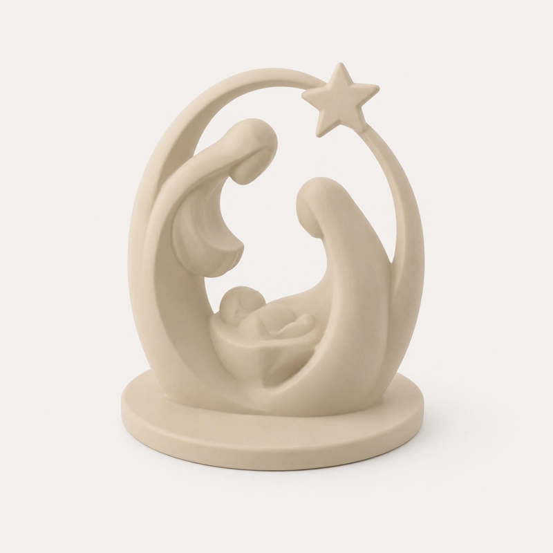 ESCULTURA DE PESEBRE MODERNO - 1