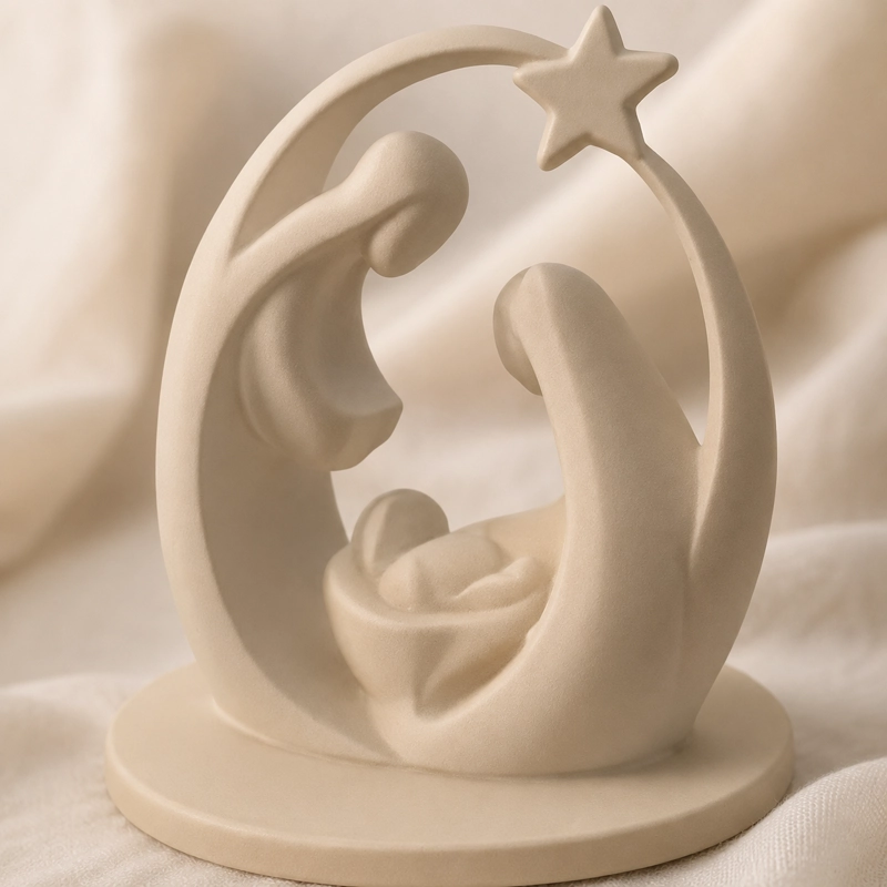 ESCULTURA DE PESEBRE MODERNO - 2