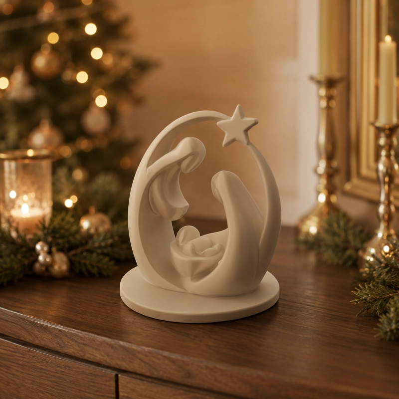 ESCULTURA DE PESEBRE MODERNO - 3