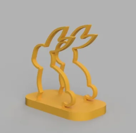 SOPORTE PARA SERVILLETAS DE CONEJITO - 3