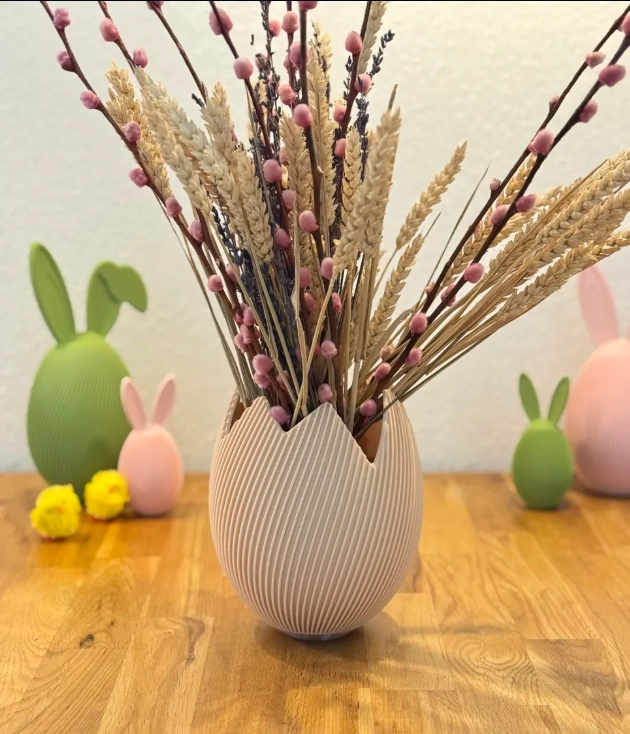 JARRON DE HUEVO DE PASCUA AGRIETADO - 1