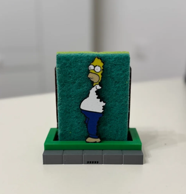 SOPORTE PARA ESPONJAS DE HOMERO SIMPSON - 2