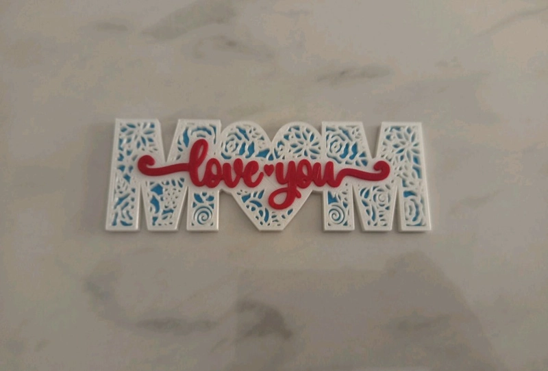 FIGURA DECORATIVA LETRERO DEL DIA DE LA MADRE: AMOR - 3