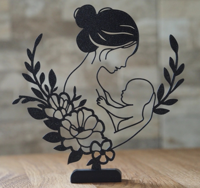 ESCULTURA- MADRE E HIJO - 1