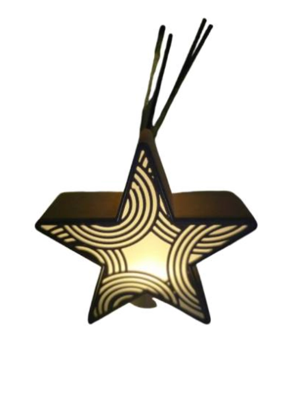 ADORNO NAVIDEÑO - PACK DE ESTRELLAS - 2