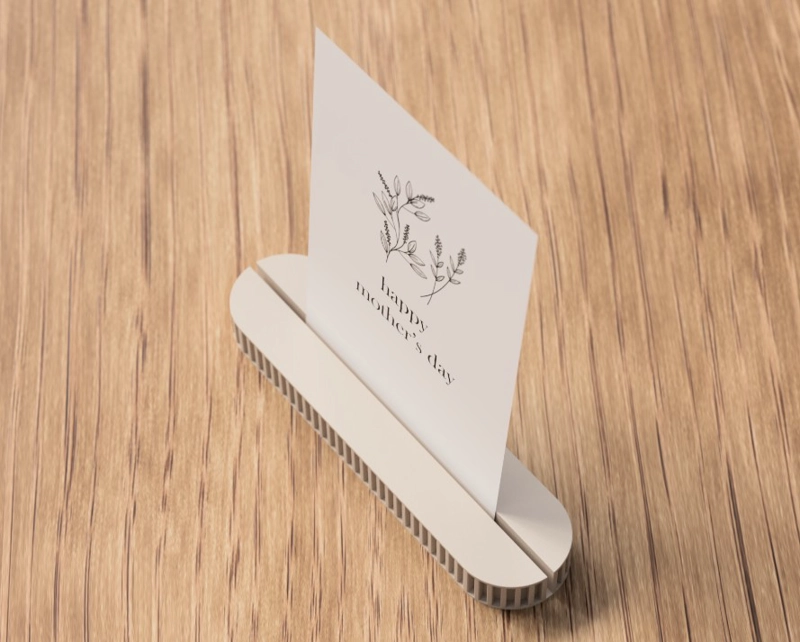 FIGURA DECORATIVA PORTAFOTOS / PORTA TARJETAS (DIA DE LA MADRE) - 2
