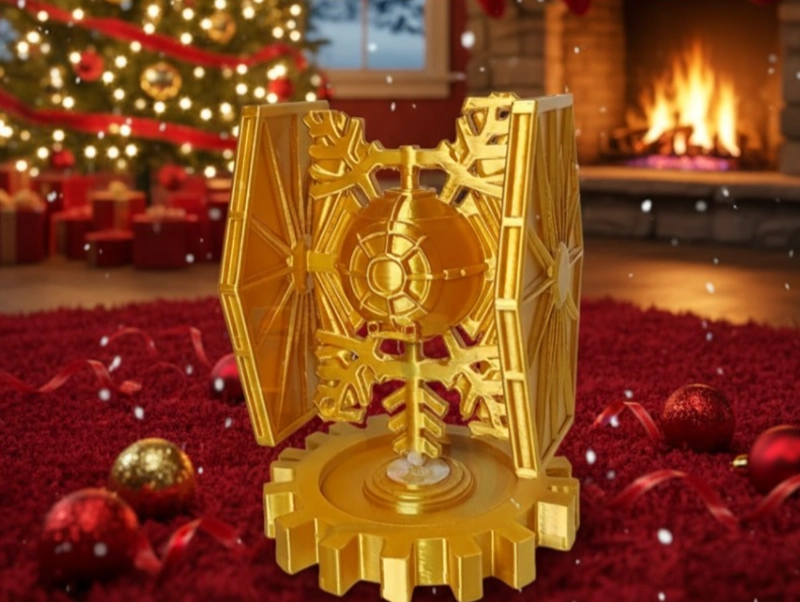 TIE FIGHTER ADORNO DE NAVIDAD STAR WARS - 1