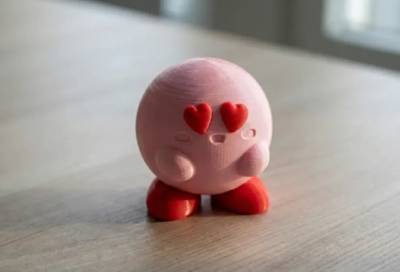 FIGURA DECORATIVA KIRBY ENAMORADO - SAN VALENTIN - 1