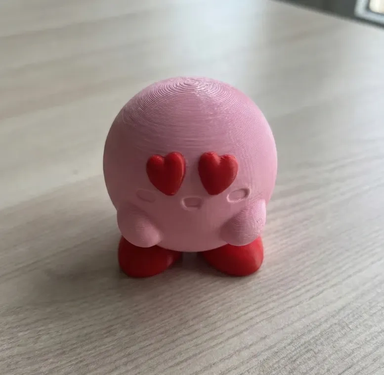 FIGURA DECORATIVA KIRBY ENAMORADO - SAN VALENTIN - 2