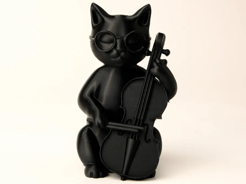 ESCULTURA GATO MUSICO - 1