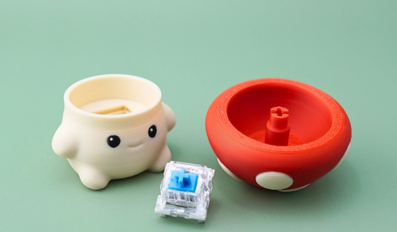 LLAVERO FIDGET DE HONGO BEBE - 1