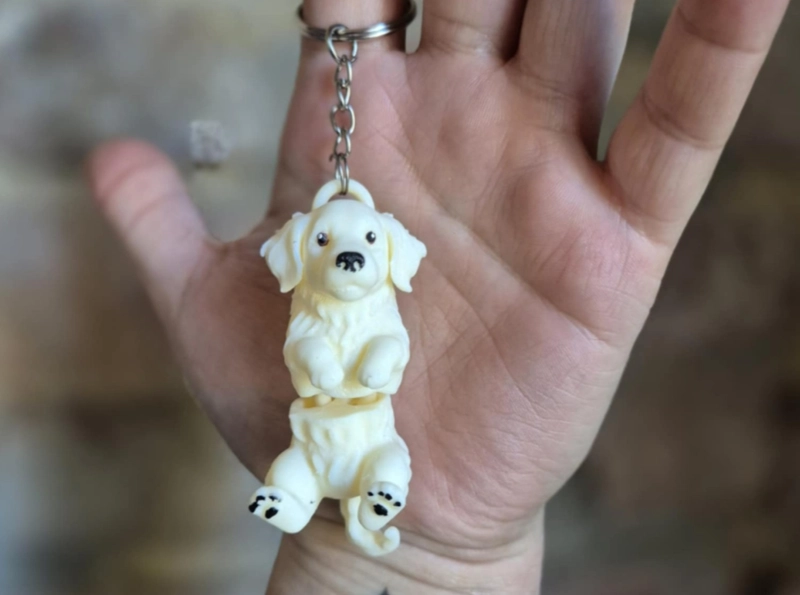 LLAVERO DE GOLDEN RETRIEVER - 2