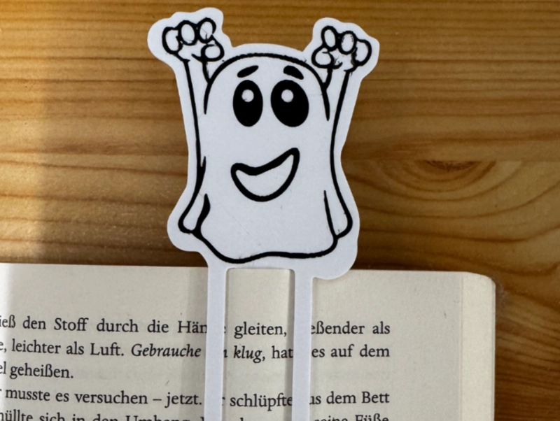 MARCAPAGINAS DE FANTASMA - 1