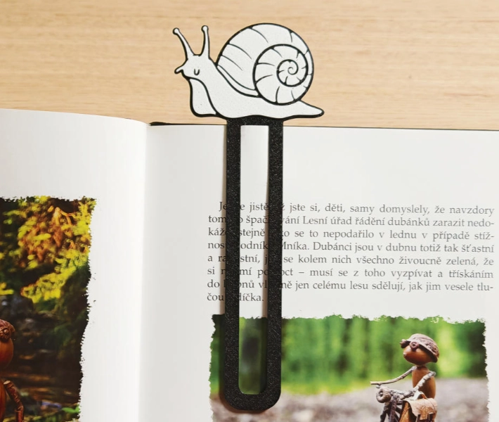 MARCAPAGINAS DE CARACOL - 2