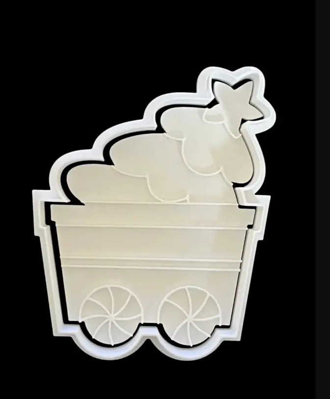 CORTADORES DE GALLETAS - TREN NAVIDEÑO (PACK 3 UN) - 2