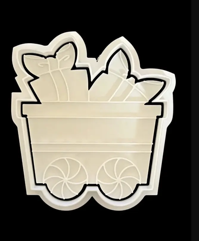 CORTADORES DE GALLETAS - TREN NAVIDEÑO (PACK 3 UN) - 3