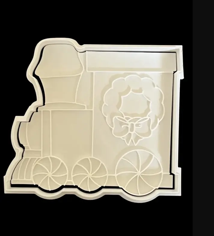 CORTADORES DE GALLETAS - TREN NAVIDEÑO (PACK 3 UN) - 4